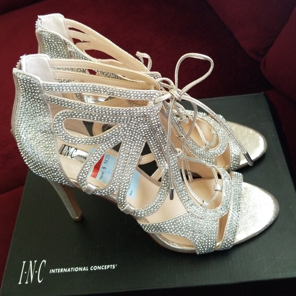 Rhinestone Pumps
